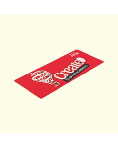 Create Large Desk Mat Red
